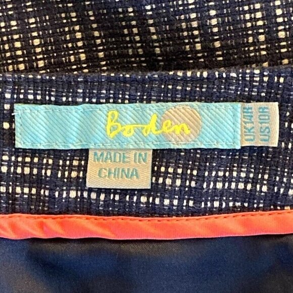 Boden Plaid Pencil Skirt Midi Academia Career Boss Coquette Minimalist 10 - Picture 5 of 8